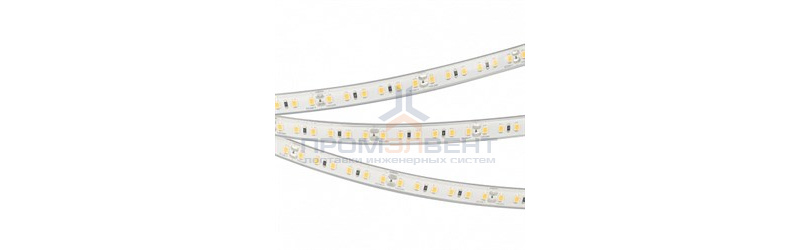 Светодиодная лента RTW-5000PU-2835-120 24V Warm3000 (10.5mm, 16.8W, IP68) (ARL, Закрытый)