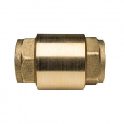 Клапан обратный STOUT - 3/4" (ВР/ВР, PN25, Tmax 100°C, затвор металлический)