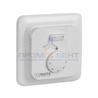 Термостат комнатный WATTS EFHT-BASIC (для теплых полов,  с нормально-закрытыми сервоприводами, 230В)