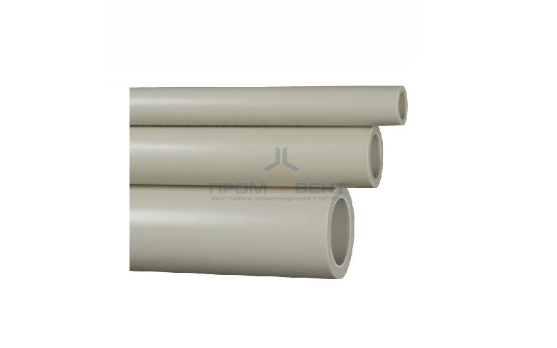 Труба полипропиленовая FV-Plast CLASSIC - 25×4,2 (PN20, штанга 4м, цвет серый)