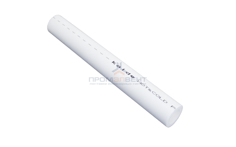 Труба полипропиленовая KALDE - 40x6.7 (PN20, Tmax 70°C, штанга 4м.)