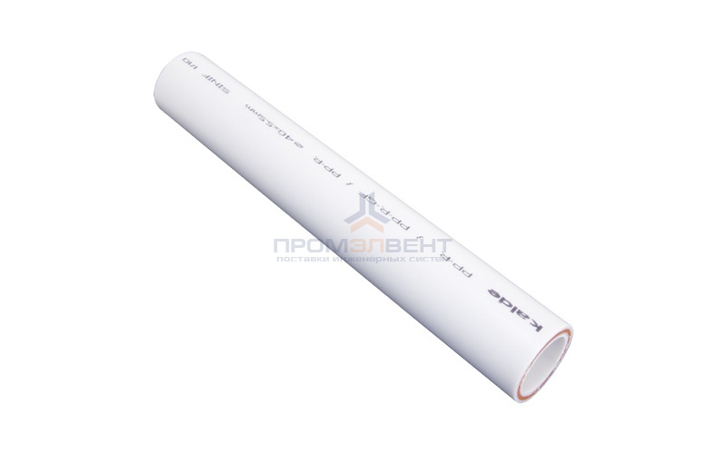 Труба полипропиленовая армированная стекловолокном KALDE - 110x18.3 (PN25, Tmax 70°C, штанга 4м)