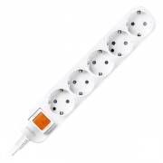Anam Legrand e-Fren 5 Удлинитель с выключателем, шнур 2.5м, 16A, 250V