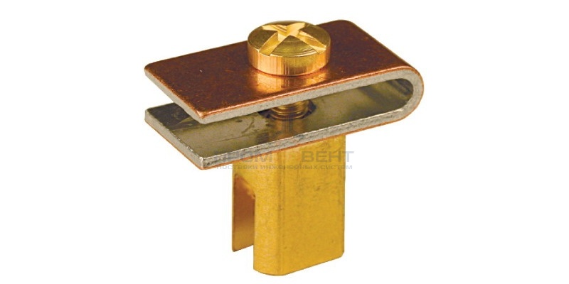 Усиленная клемма заземления для проволочного лотка