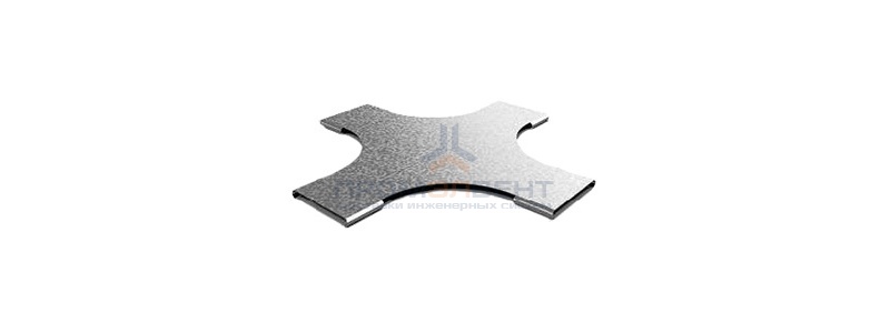 Крышка к Крестообразному разветвителю для лестничного лотка НЛО 400 OSTEC