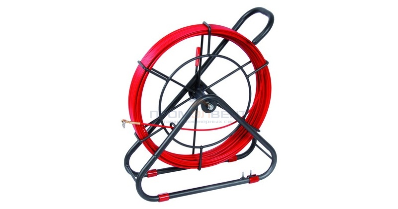 Устройство закладки кабеля на вращ. барабане,стеклопруток д.4,5мм, длина 60 м