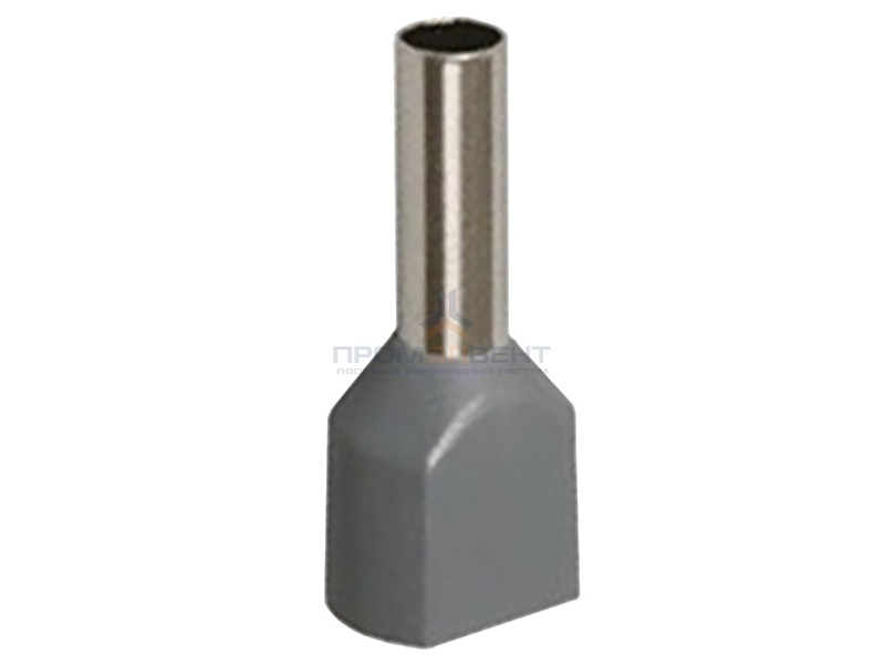 Наконечник штырьевой втулочный изолированный НШвИ(2) 4,0-12 (уп.100шт) КВТ