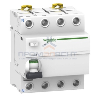 УЗО Acti 9 iID 4П 100A 300mA AC Schneider Electric