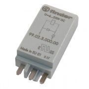 Модуль индикации и защиты Finder диод (стандартная полярность) 6-220V DC
